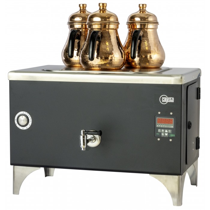 CaiQara Smart elektrisch Samowar 3 Teekannen Statik CaiQara Smart elektrisch Samowar 3 Teekannen Statik