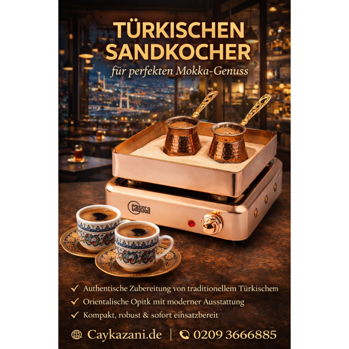 Mokka Sand Kocher Gold